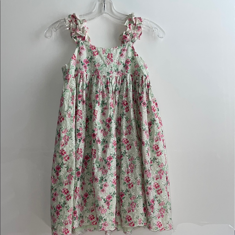 Janie and Jack Pink Floral Dress